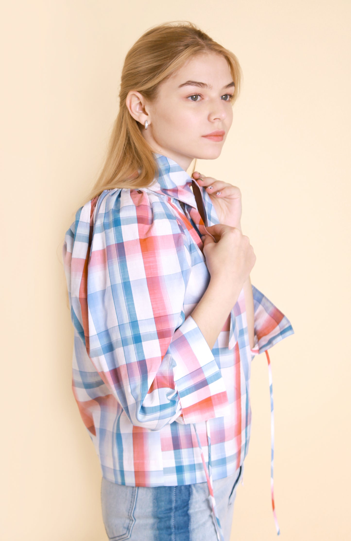 Puff sleeves blouse LILI