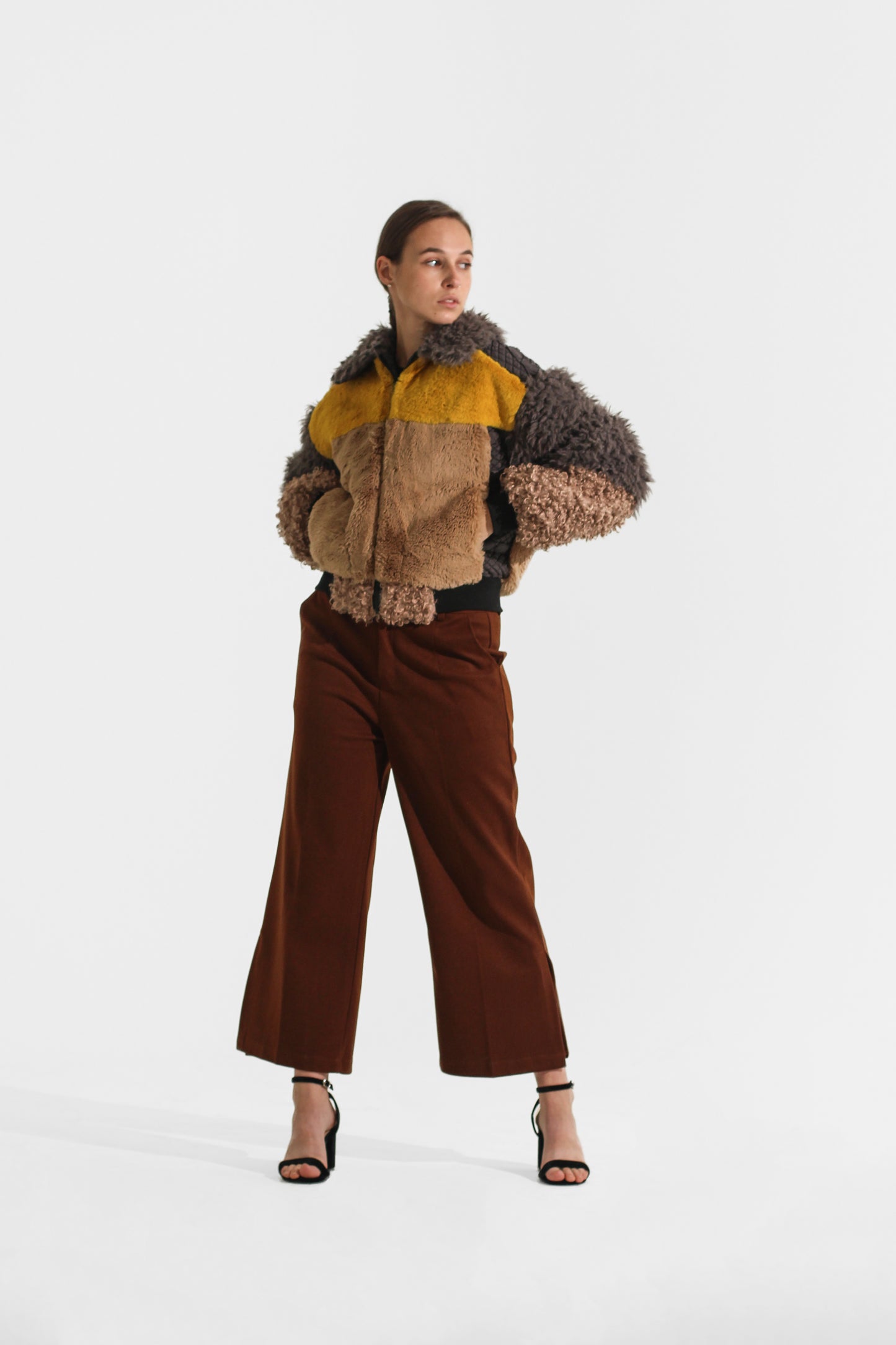 Faux fur bomber EMMA