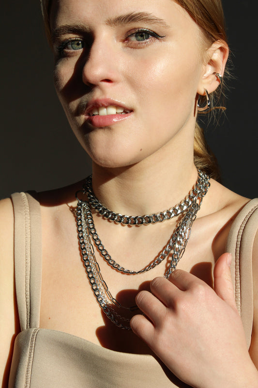 Necklace with Several Chains