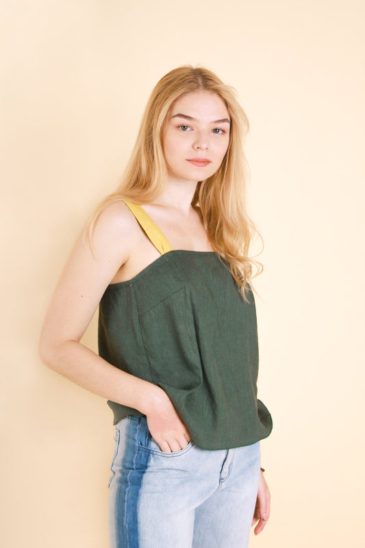 Washed Linen Top JESS